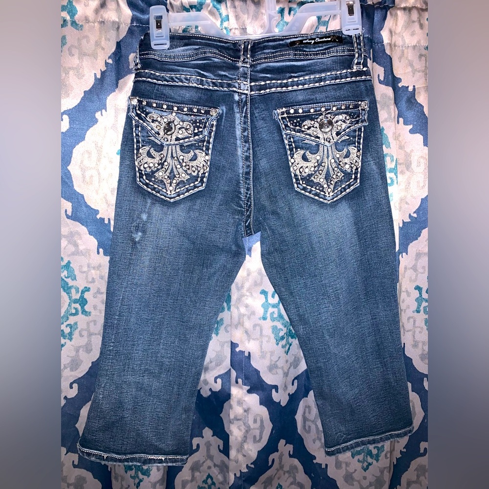 Sexy Couture - Size 5 - Denim Capri